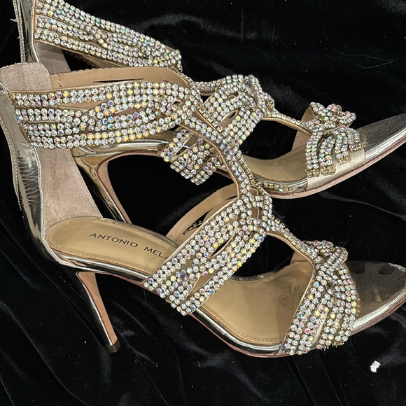 Antonio Melani BLING heels - Picture 1 of 4